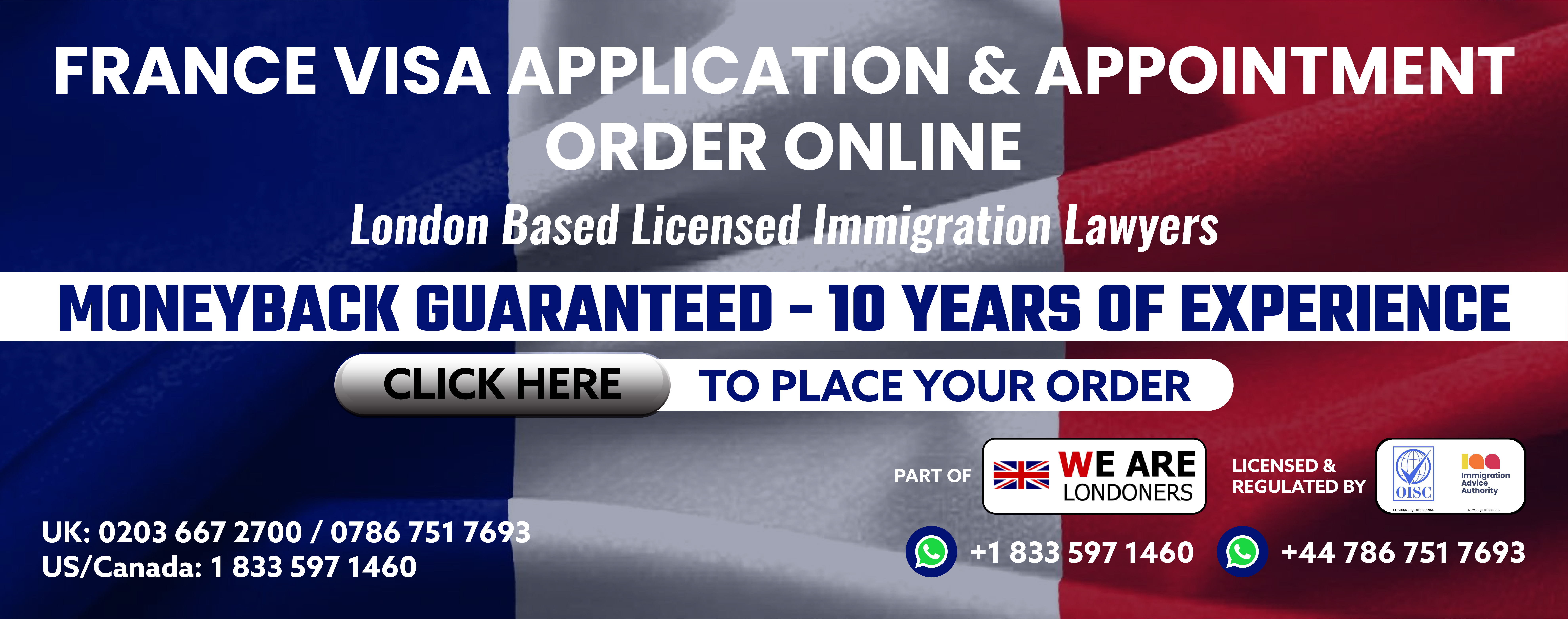 France visa appointment